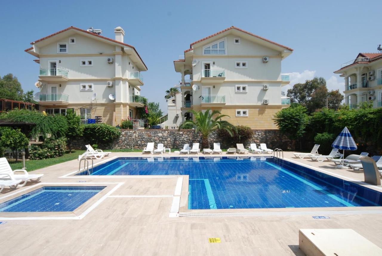 Saros Apartments Calis Beach 费特希耶 外观 照片