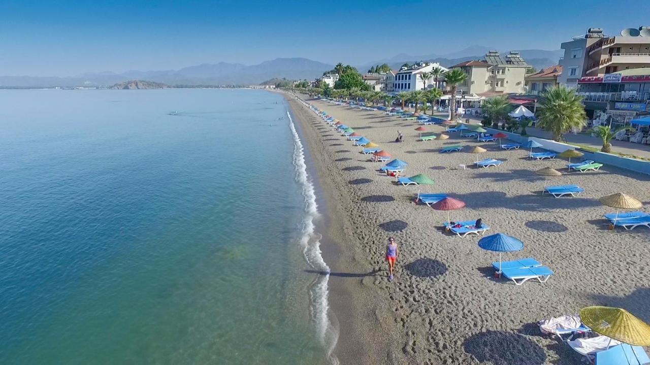 Saros Apartments Calis Beach 费特希耶 外观 照片