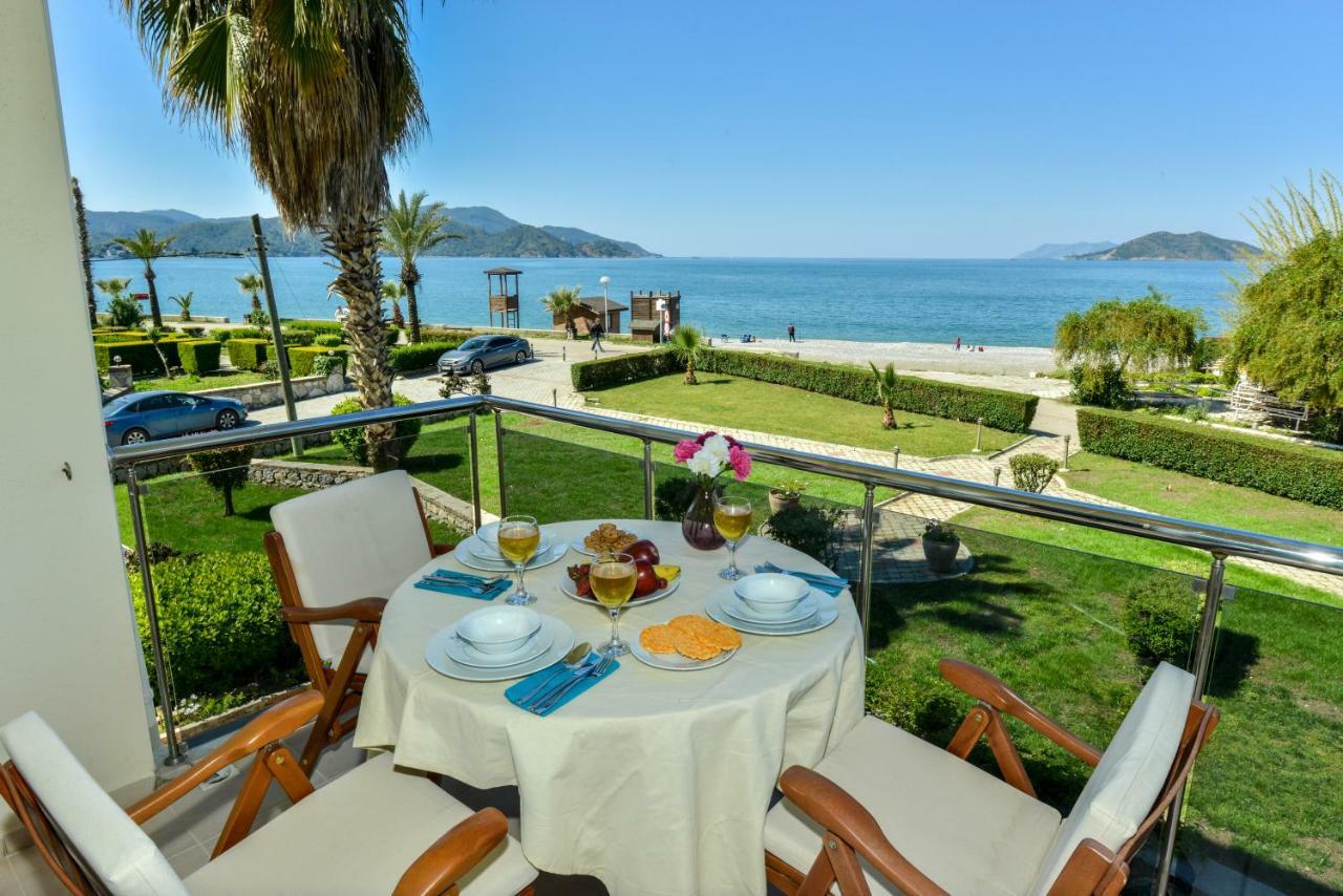 Saros Apartments Calis Beach 费特希耶 外观 照片