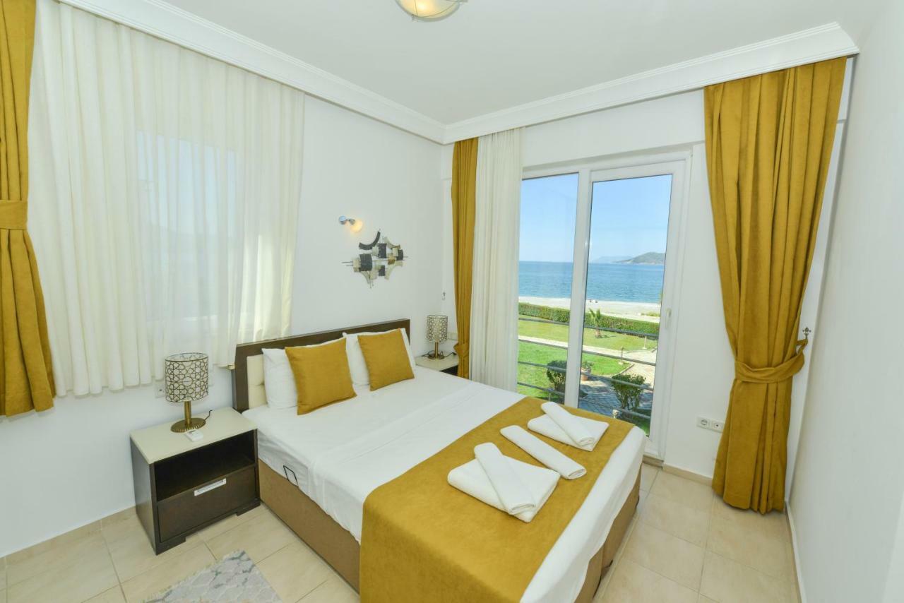Saros Apartments Calis Beach 费特希耶 外观 照片