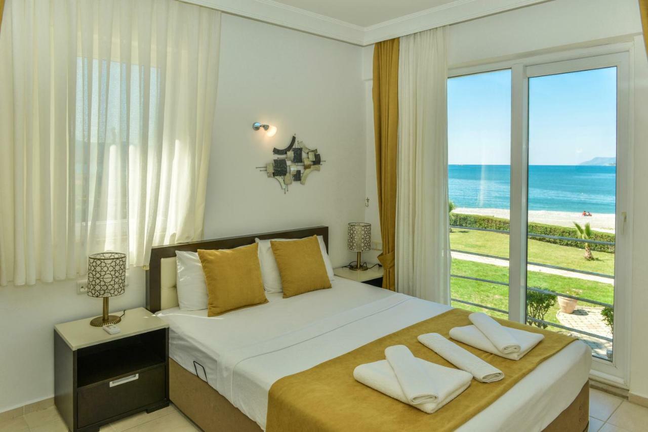 Saros Apartments Calis Beach 费特希耶 外观 照片